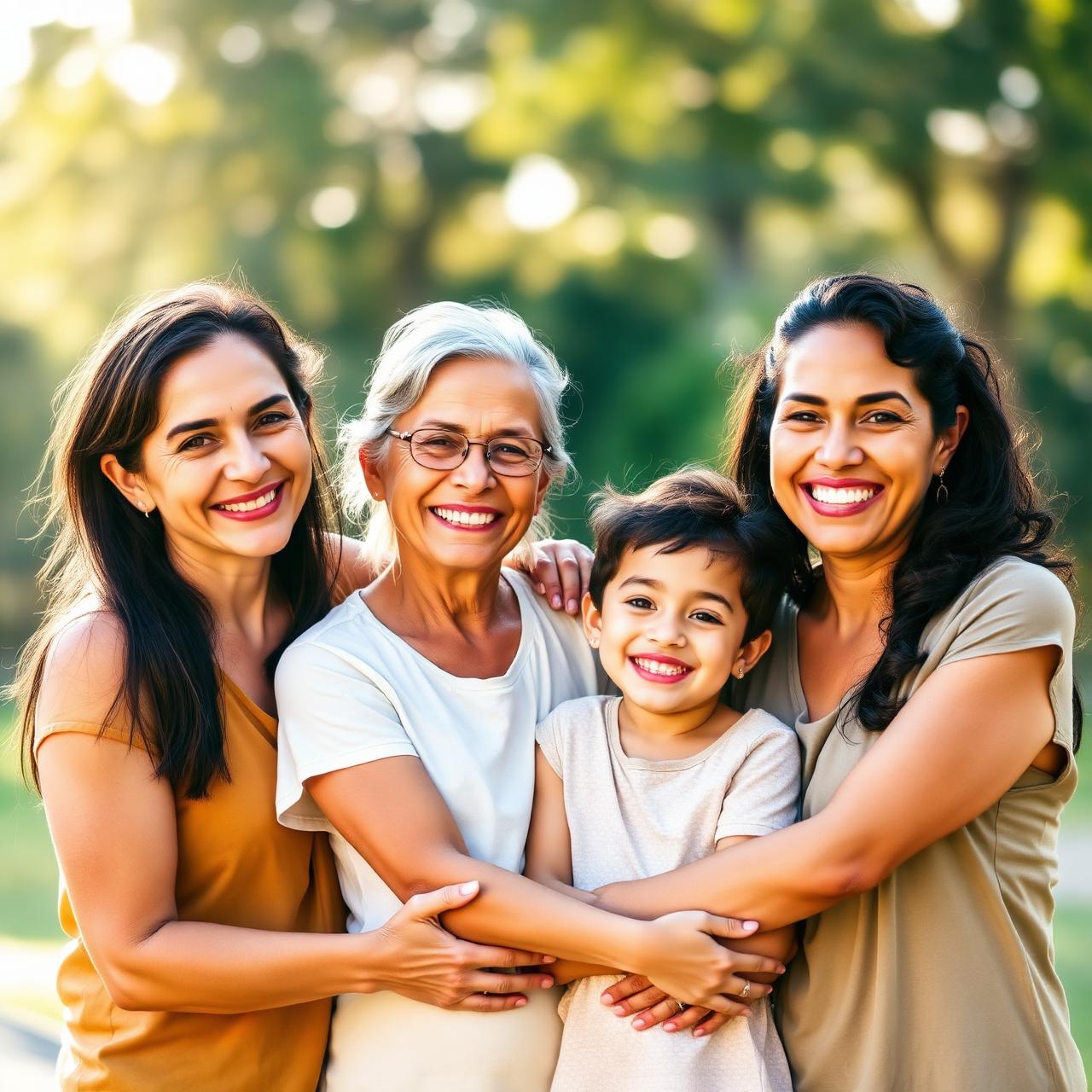 Família protegida pelo Seguro de Vida SulAmérica